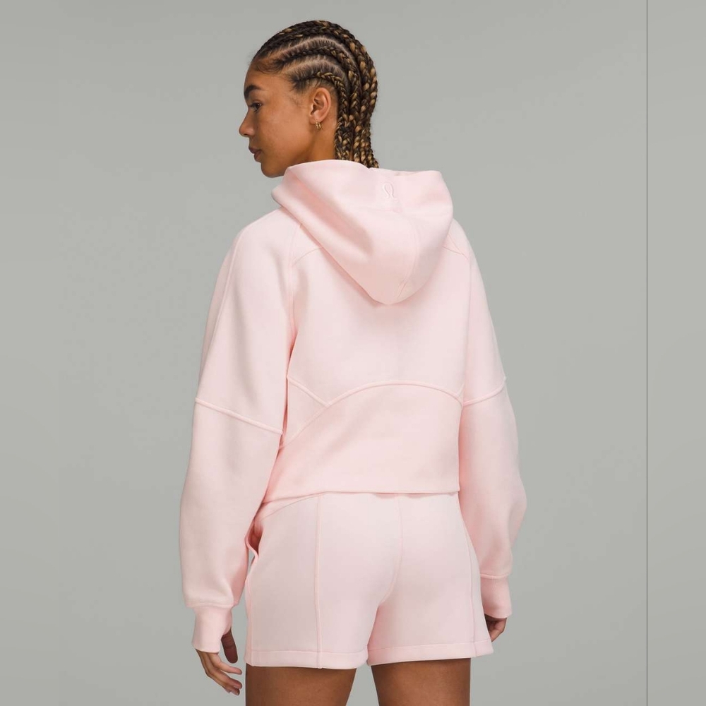 Lululemon Scuba Oversized Half-Zip Hoodie Strawberry Milkshake Sz XL/XXL - Picture 2 of 16